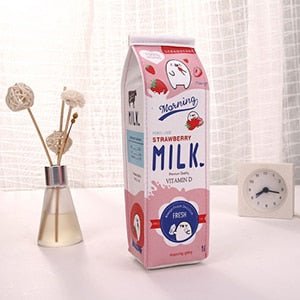 Kawaiimi - stationery - Fresh Milk Carton Pencil Case - 5