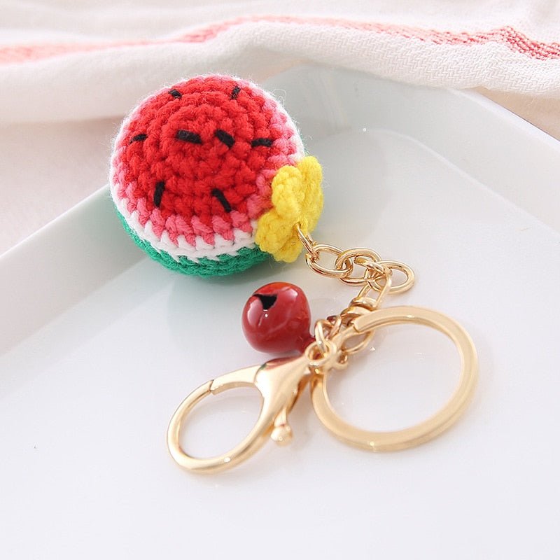 Kawaiimi - accessories, keyholders & bag charms - Fruit Frenzy Knitted Keychains - 3