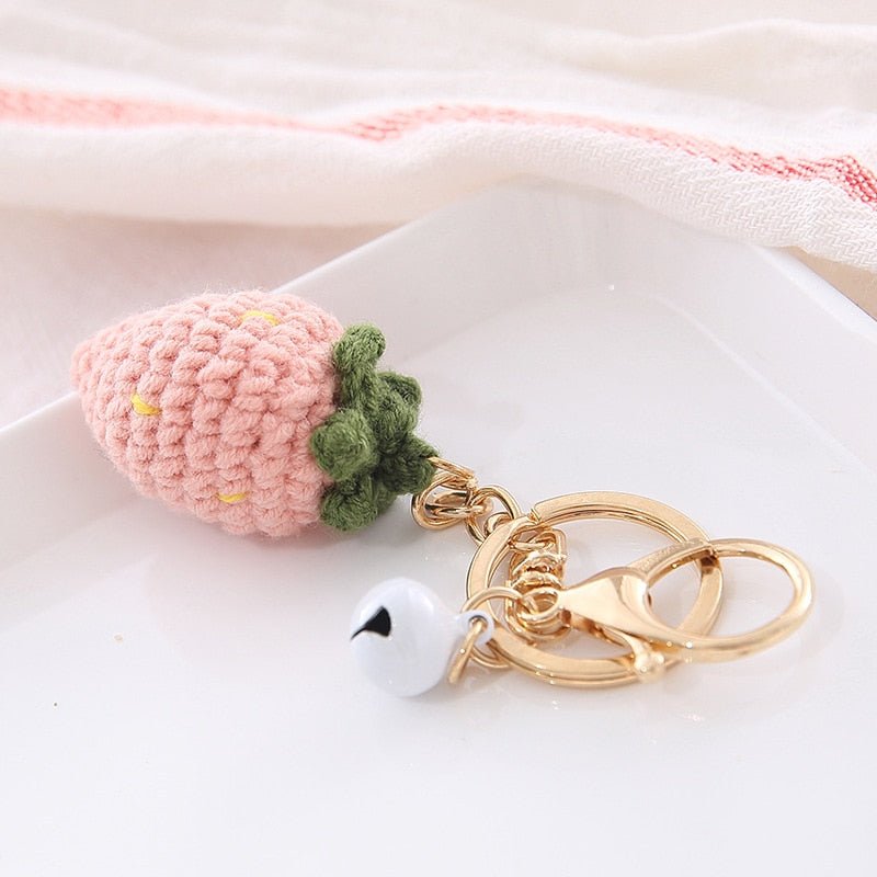 Kawaiimi - accessories, keyholders & bag charms - Fruit Frenzy Knitted Keychains - 6