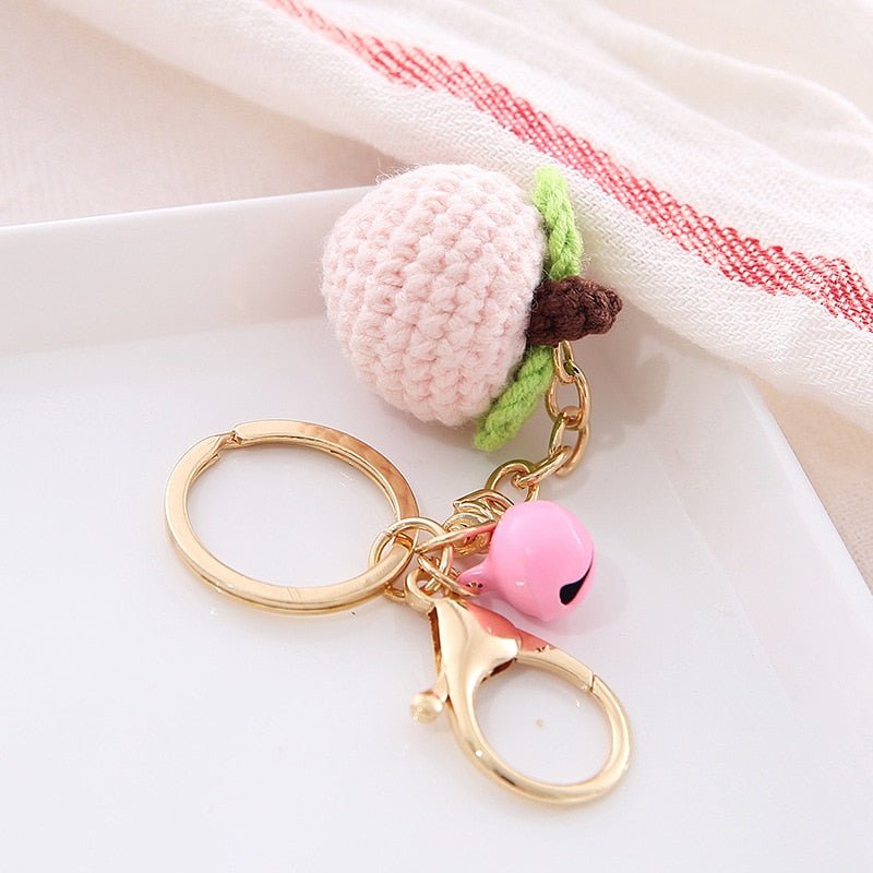 Kawaiimi - accessories, keyholders & bag charms - Fruit Frenzy Knitted Keychains - 7