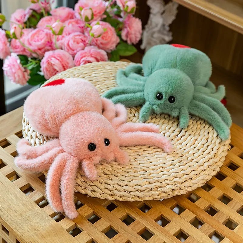 Kawaiimi - cute plushies for kids - Fuzzy Spider Cuddle Plushies - 2