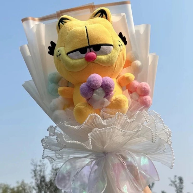 Kawaiimi - most amazing & cute gift ideas - Garfield Snugglebean Bouquet - 7