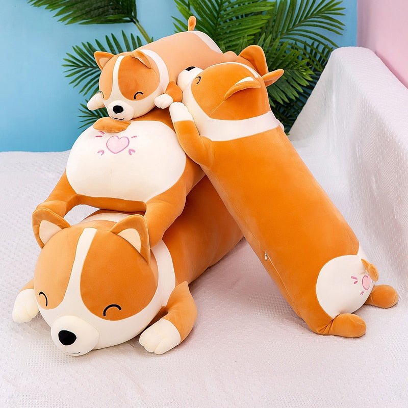 Kawaiimi - plush toys - Giant Corgi Pillow - 5