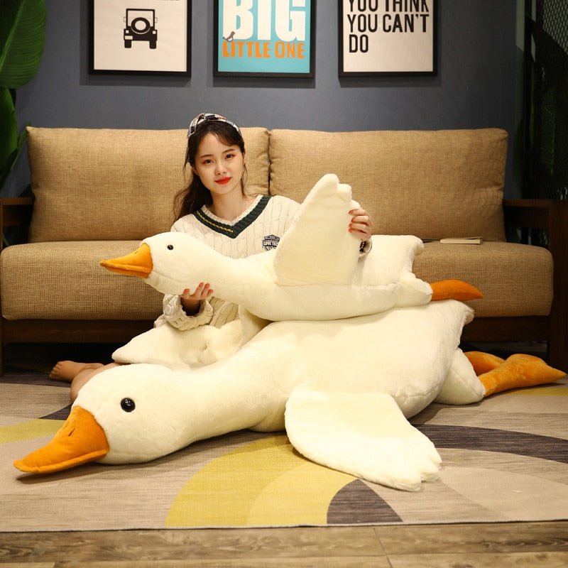 Kawaiimi - plush toys - Giant Swan Buddy Plushie - 1