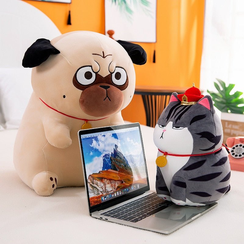 Kawaiimi - cute soft plush toys for children - Grumpy Emperor Buddies Plushie - 7