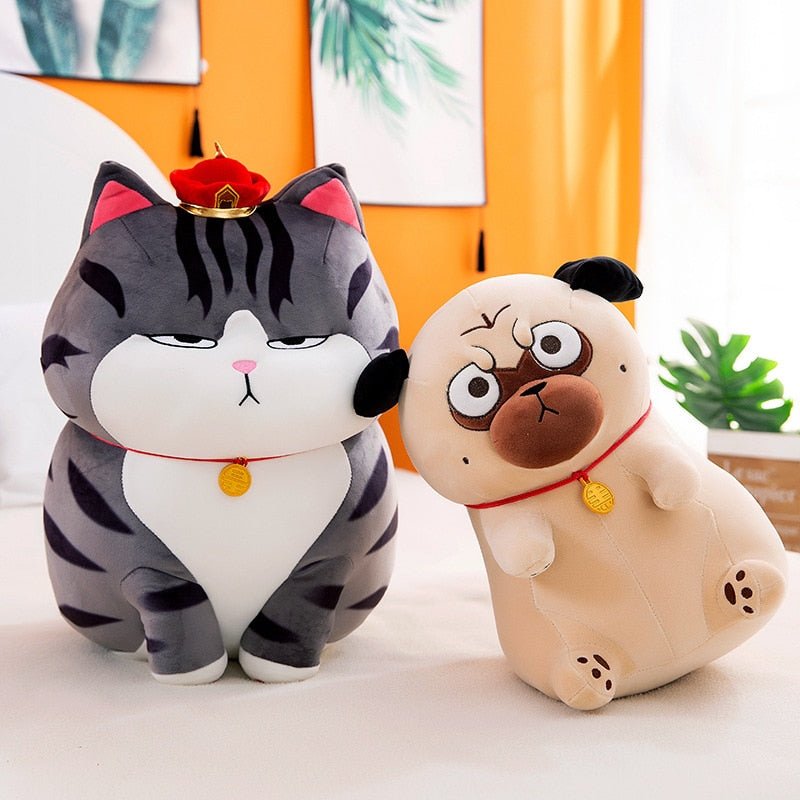Kawaiimi - cute soft plush toys for children - Grumpy Emperor Buddies Plushie - 5