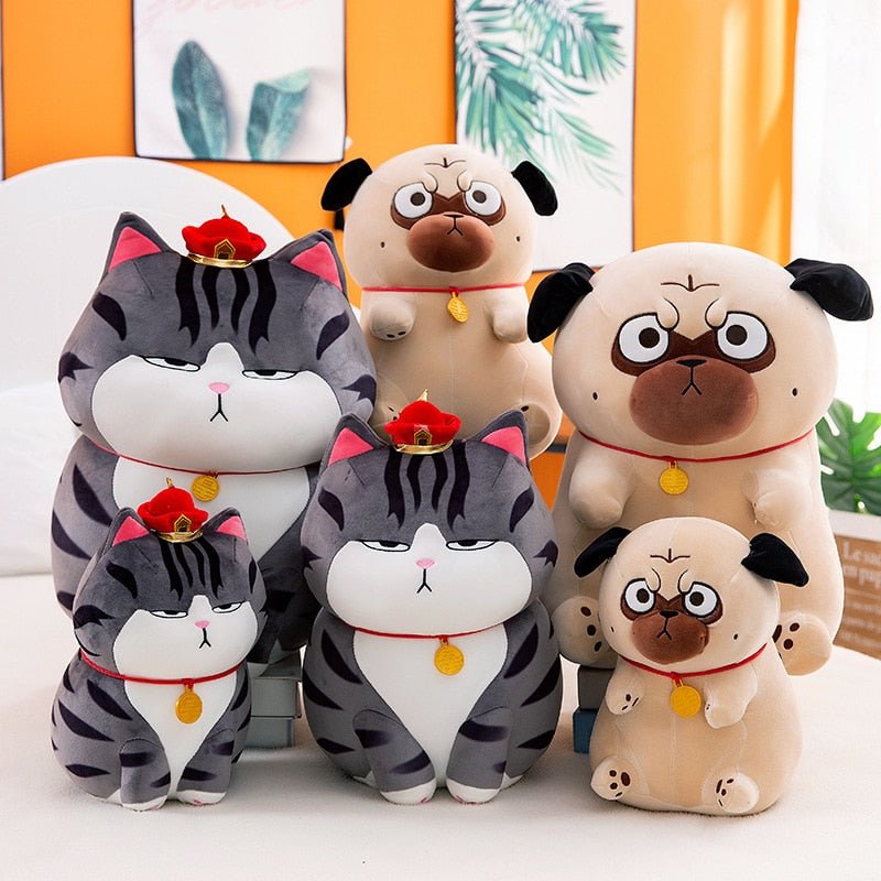 Kawaiimi - cute soft plush toys for children - Grumpy Emperor Buddies Plushie - 12