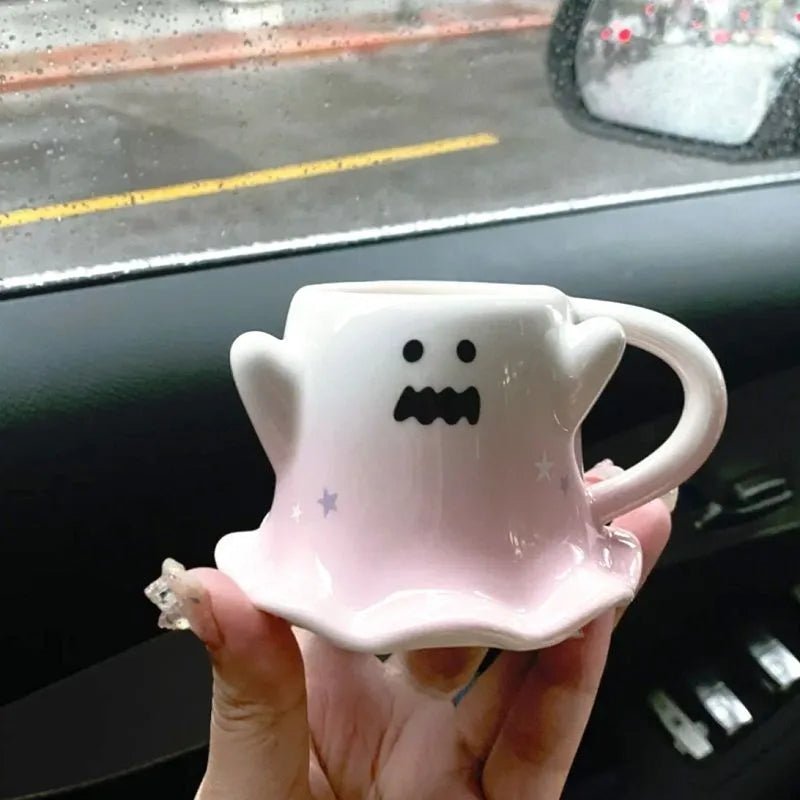 Kawaiimi - ceramic coffee & tea mugs - Halloween Boo-Teaful Mug - 12
