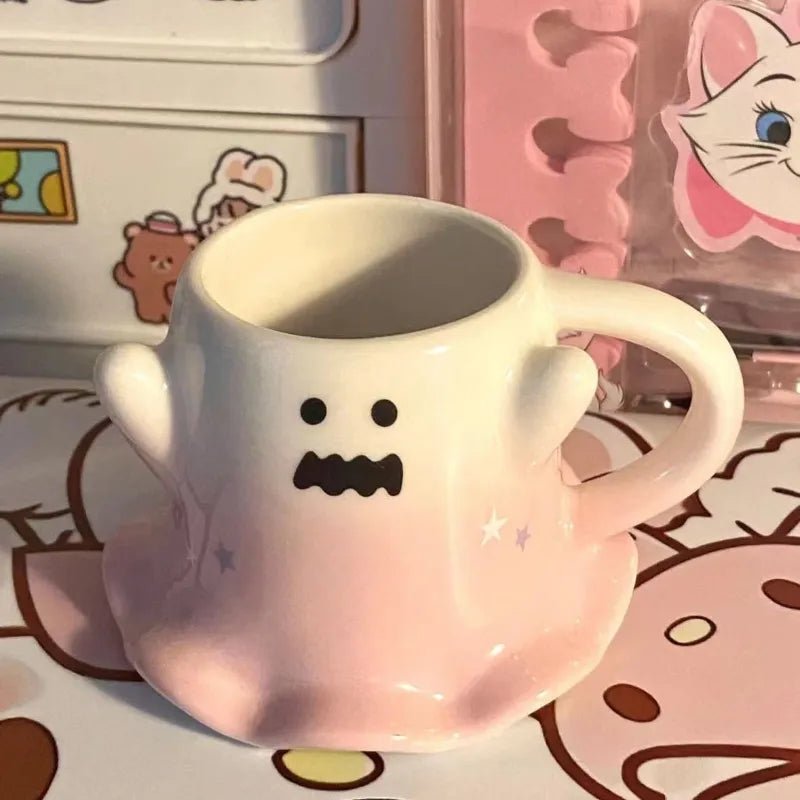 Kawaiimi - ceramic coffee & tea mugs - Halloween Boo-Teaful Mug - 4