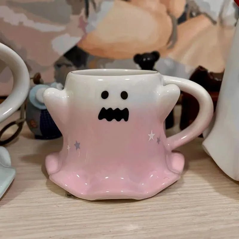 Kawaiimi - ceramic coffee & tea mugs - Halloween Boo-Teaful Mug - 11