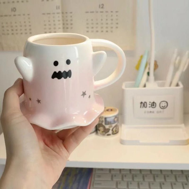Kawaiimi - ceramic coffee & tea mugs - Halloween Boo-Teaful Mug - 3