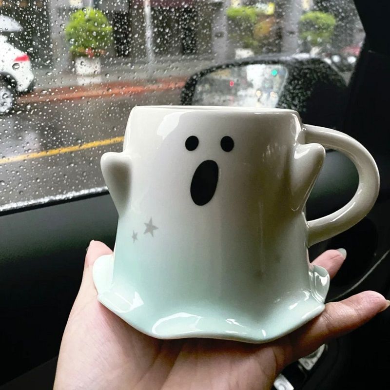 Kawaiimi - ceramic coffee & tea mugs - Halloween Boo-Teaful Mug - 10