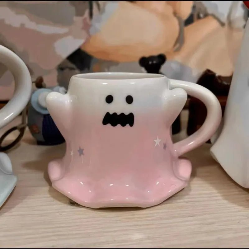 Kawaiimi - ceramic coffee & tea mugs - Halloween Boo-Teaful Mug - 8
