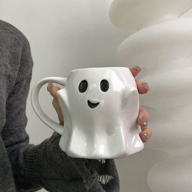 Kawaiimi - ceramic coffee & tea mugs - Halloween Boo-Teaful Mug - 5