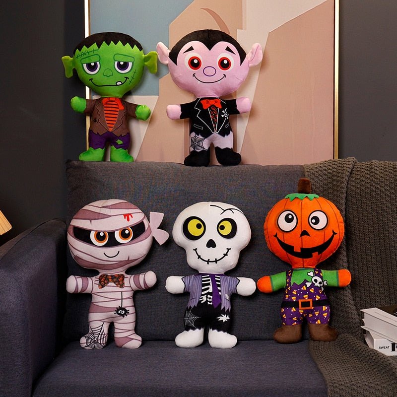 Kawaiimi - spooky & cute gift ideas - Halloween Monster Crew Plushies - 1