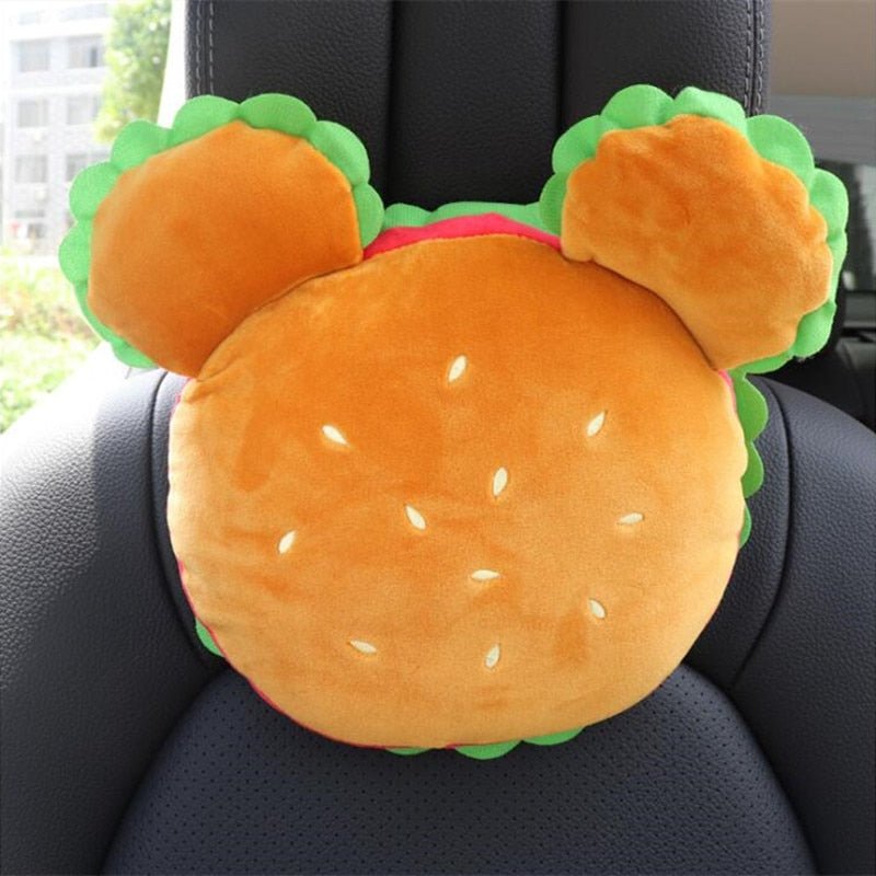 Kawaiimi - car deco & accessories - Hamburger Car Cushions - 2