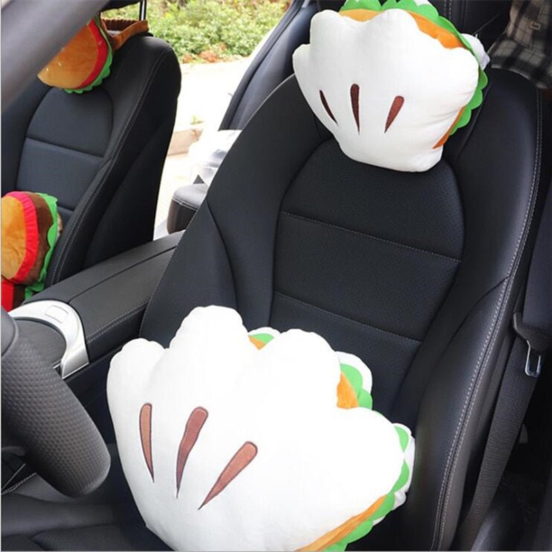Kawaiimi - car deco & accessories - Hamburger Car Cushions - 8