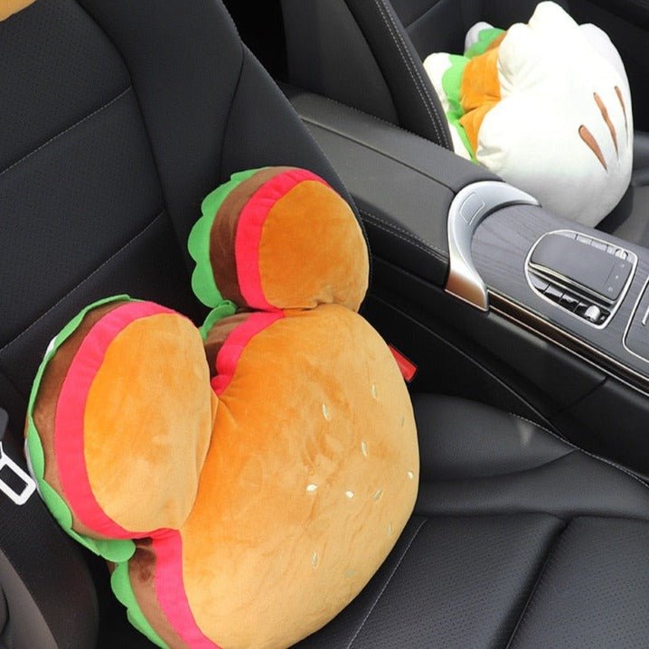 Kawaiimi - car deco & accessories - Hamburger Car Cushions - 9
