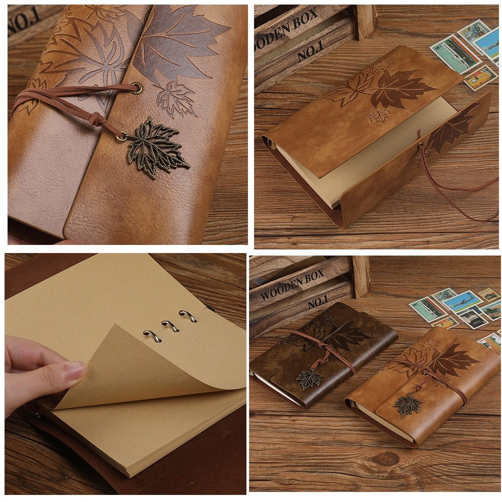 Kawaiimi - notebooks diaries & journals - Handcrafted Vintage Rustic Journal - 15