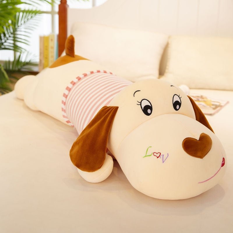 Kawaiimi - plush toys - Happy and Sleeping Puppy Pillow - 2