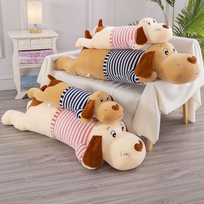 Kawaiimi - plush toys - Happy and Sleeping Puppy Pillow - 6