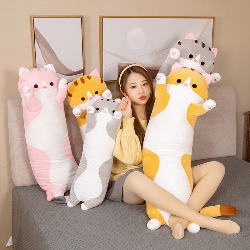 Kawaiimi - plush toys - Happy Pet Family Long Plushie Pillow - 9
