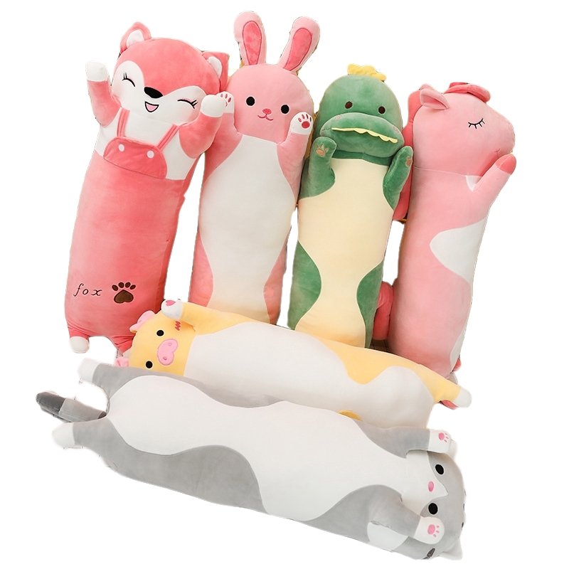 Kawaiimi - plush toys - Happy Pet Family Long Plushie Pillow - 1