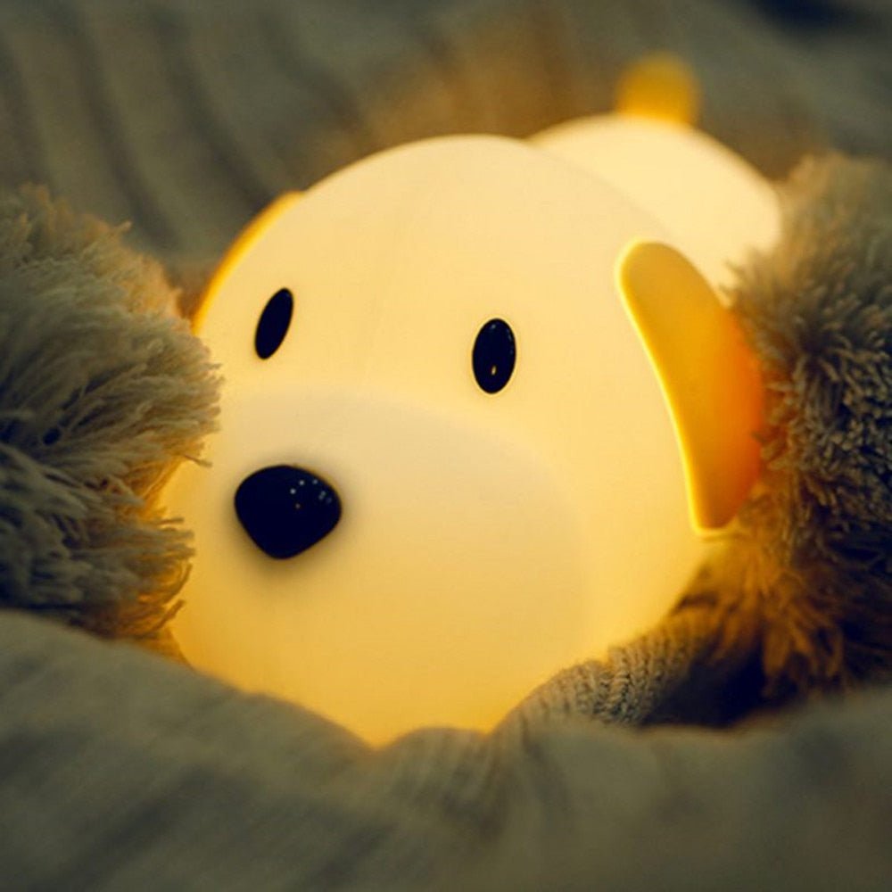 Kawaiimi - home & living - Happy Puppy Night Light - 1