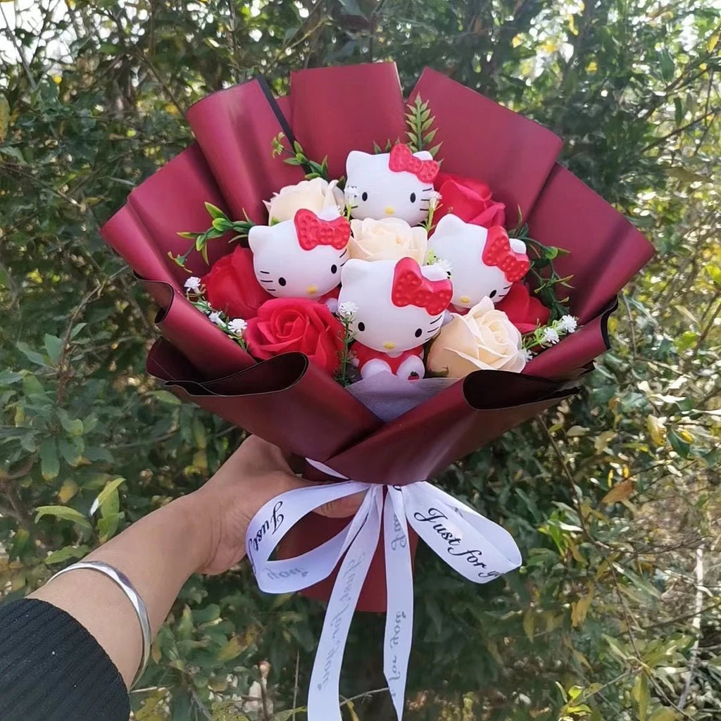 Kawaiimi - thank you gifts - Hello Kitty Baby Rose Bouquet - 8