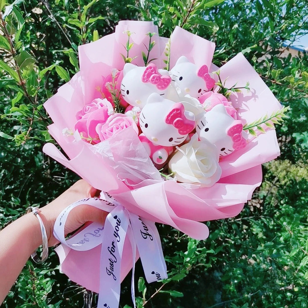 Kawaiimi - thank you gifts - Hello Kitty Baby Rose Bouquet - 10
