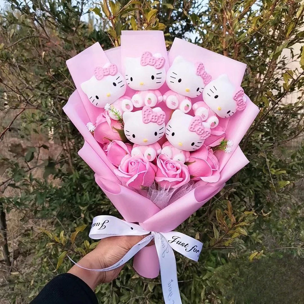 Kawaiimi - thank you gifts - Hello Kitty Baby Rose Bouquet - 1