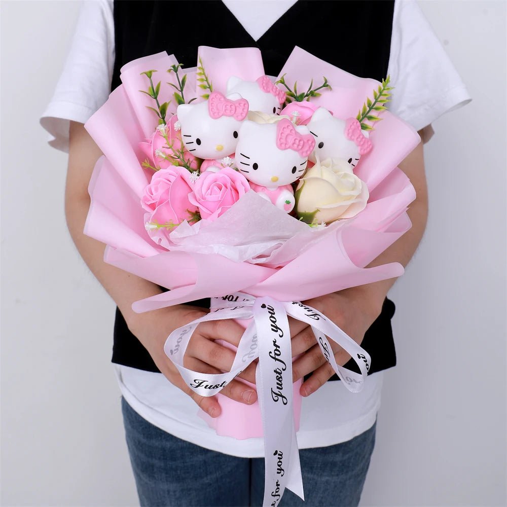 Kawaiimi - thank you gifts - Hello Kitty Baby Rose Bouquet - 5