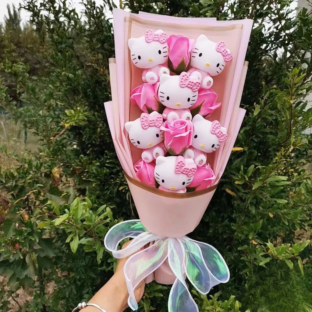 Kawaiimi - thank you gifts - Hello Kitty Baby Rose Bouquet - 14