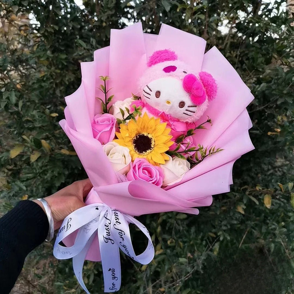 Kawaiimi - thank you gifts - Hello Kitty Baby Rose Bouquet - 6