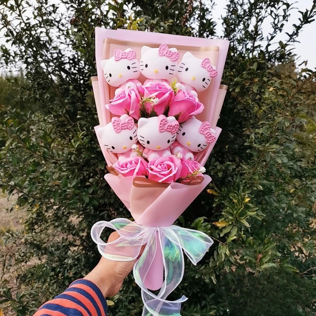 Kawaiimi - thank you gifts - Hello Kitty Baby Rose Bouquet - 13