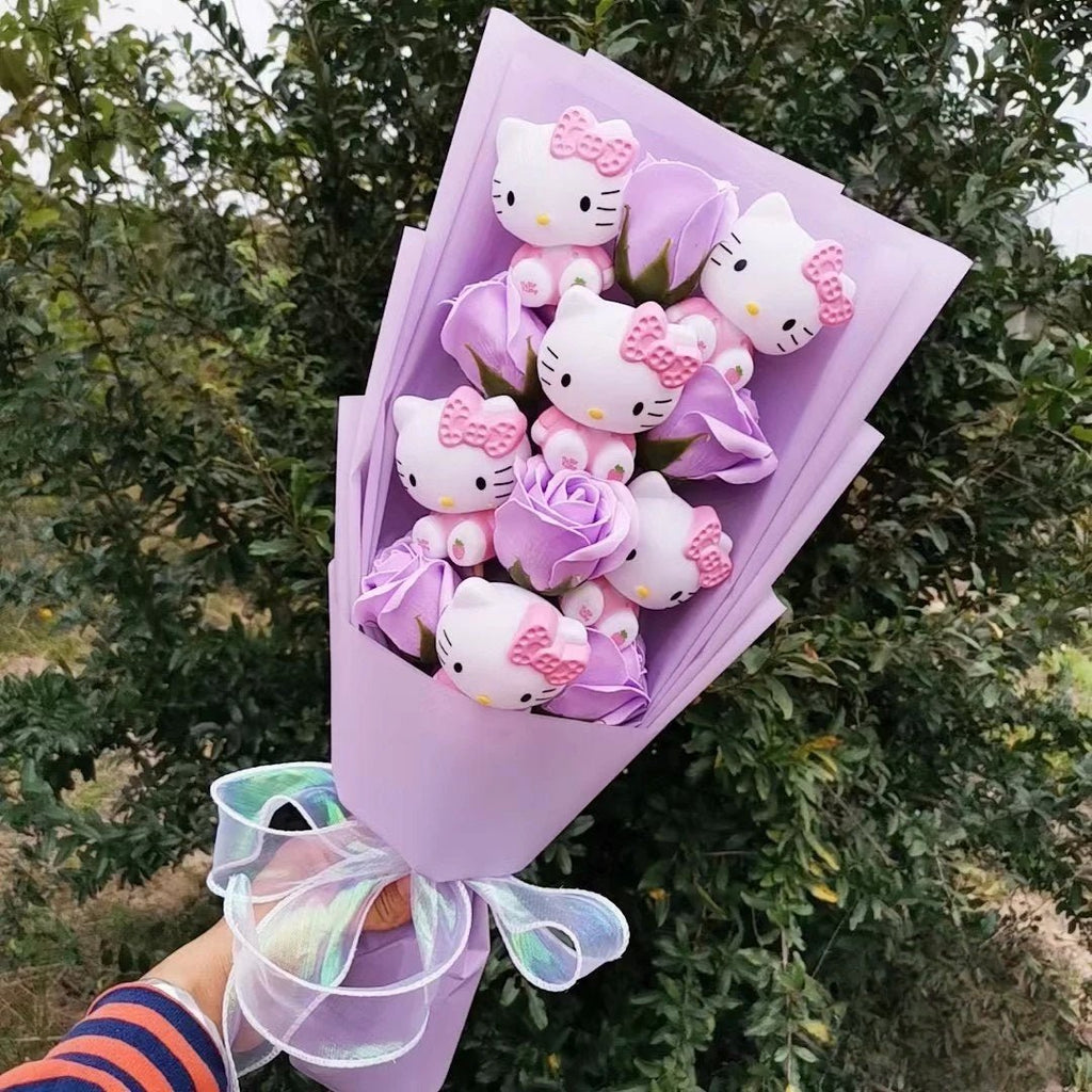 Kawaiimi - thank you gifts - Hello Kitty Baby Rose Bouquet - 11