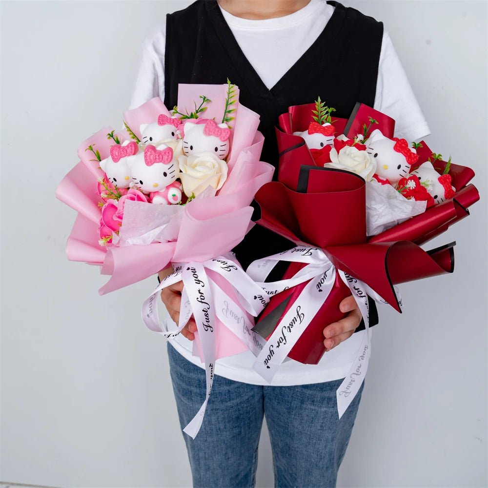 Kawaiimi - thank you gifts - Hello Kitty Baby Rose Bouquet - 3