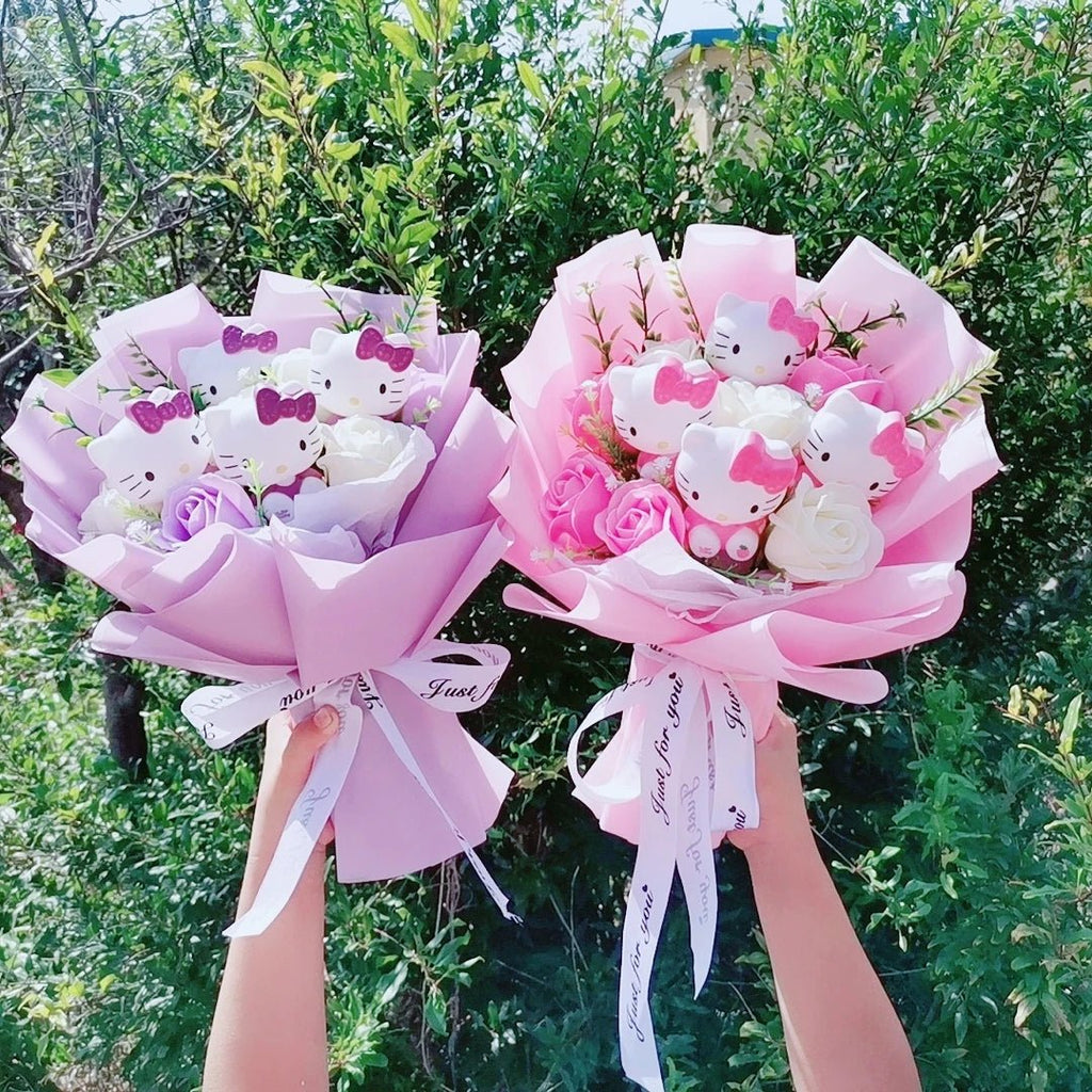 Kawaiimi - thank you gifts - Hello Kitty Baby Rose Bouquet - 4