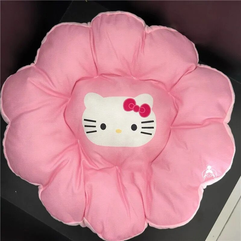 Kawaiimi - sofa cushions & plush pillows - Hello Kitty Pink Cloud Seat Cushion - 8