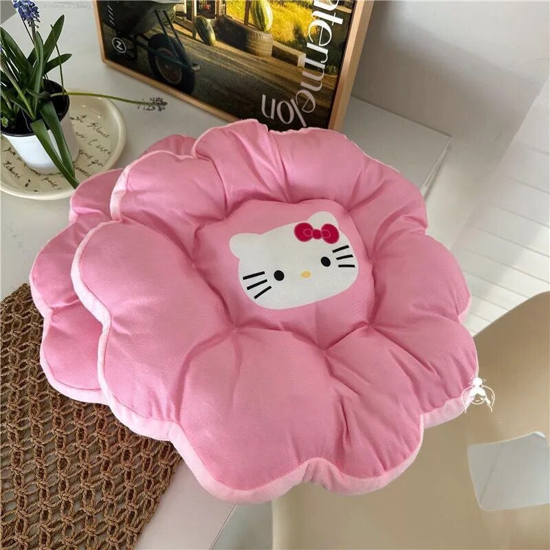 Kawaiimi - sofa cushions & plush pillows - Hello Kitty Pink Cloud Seat Cushion - 7