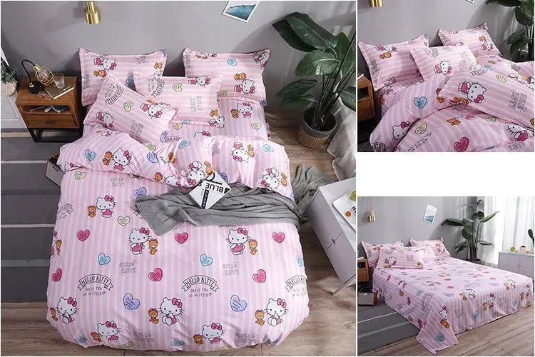 Kawaiimi - bed sets duvet covers & bedsheets - Hello Kitty Sanctuary Bedding Set - 3