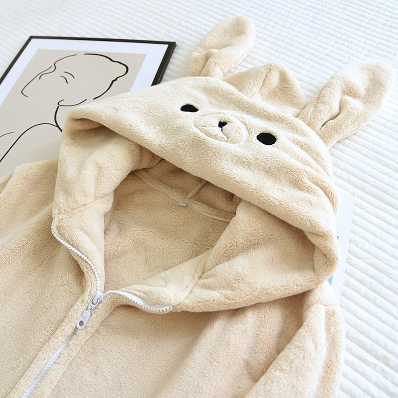 Kawaiimi - mens & womens winter pyjamas - Honey Bear Men & Women PJ's Sleepwear - 5