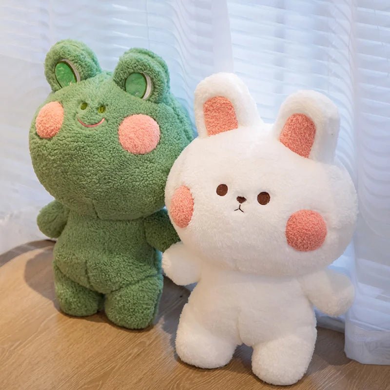 Kawaiimi - cute soft plush toys for children - Hoppy & Bunnyboo Plushies - 1