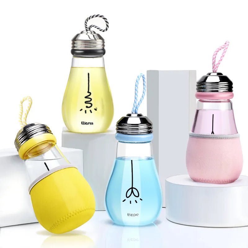 Kawaiimi - home & living - Hydro Glow Bulb Water Bottle - 1
