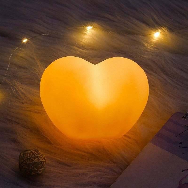 Kawaiimi - home & living - Illuminating Love Heart Night Light - 12