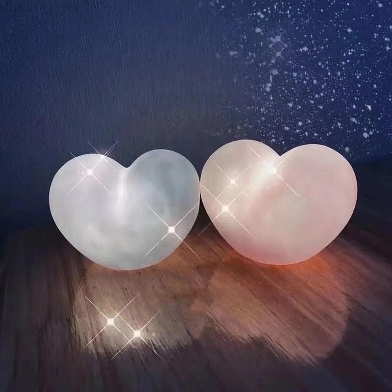 Kawaiimi - home & living - Illuminating Love Heart Night Light - 8