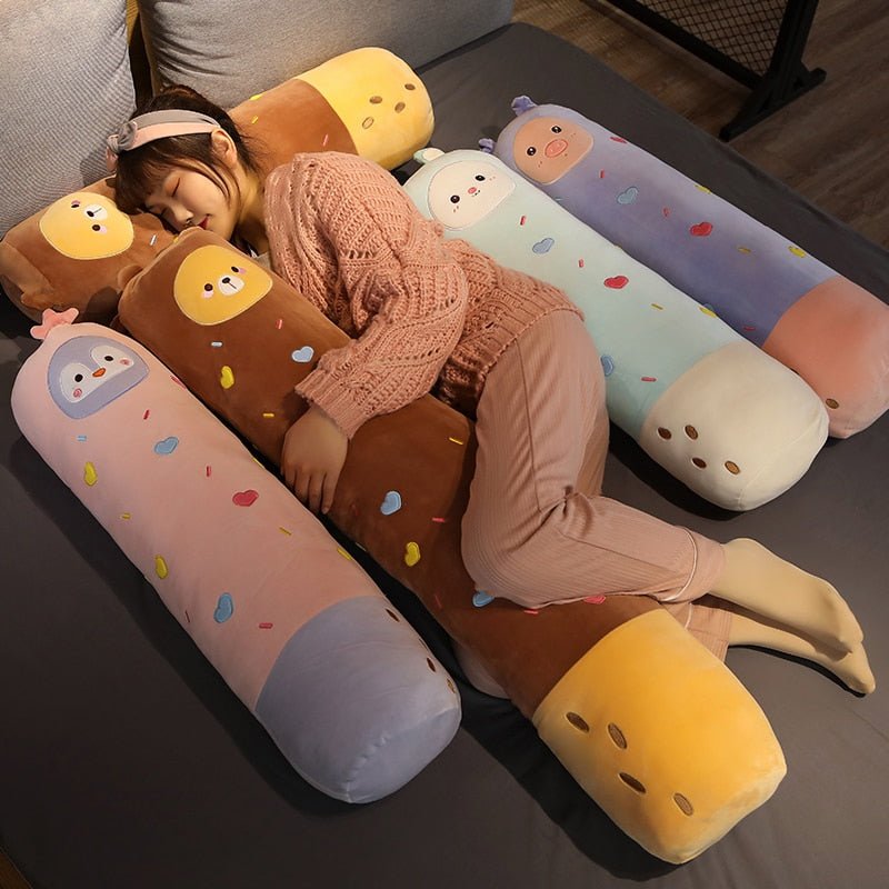 Kawaiimi - plush toys - Kawaii Animal Friend Long Pillow Collection - 7