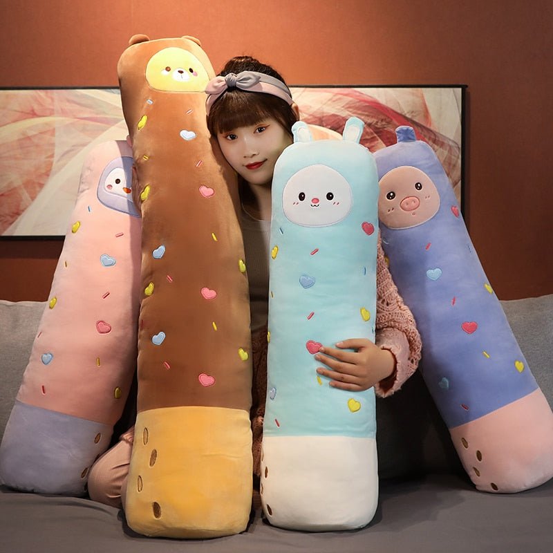 Kawaiimi - plush toys - Kawaii Animal Friend Long Pillow Collection - 8