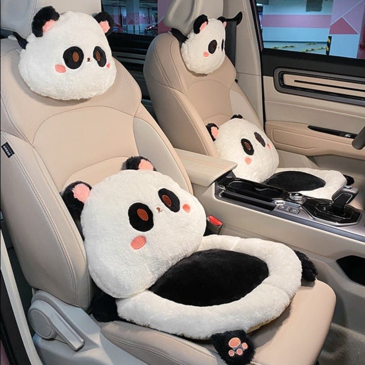 Kawaiimi - car deco & accessories - Kawaii Bunny & Panda Car Cushions - 5