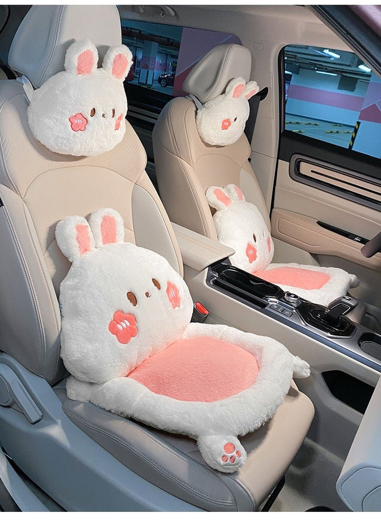 Kawaiimi - car deco & accessories - Kawaii Bunny & Panda Car Cushions - 15